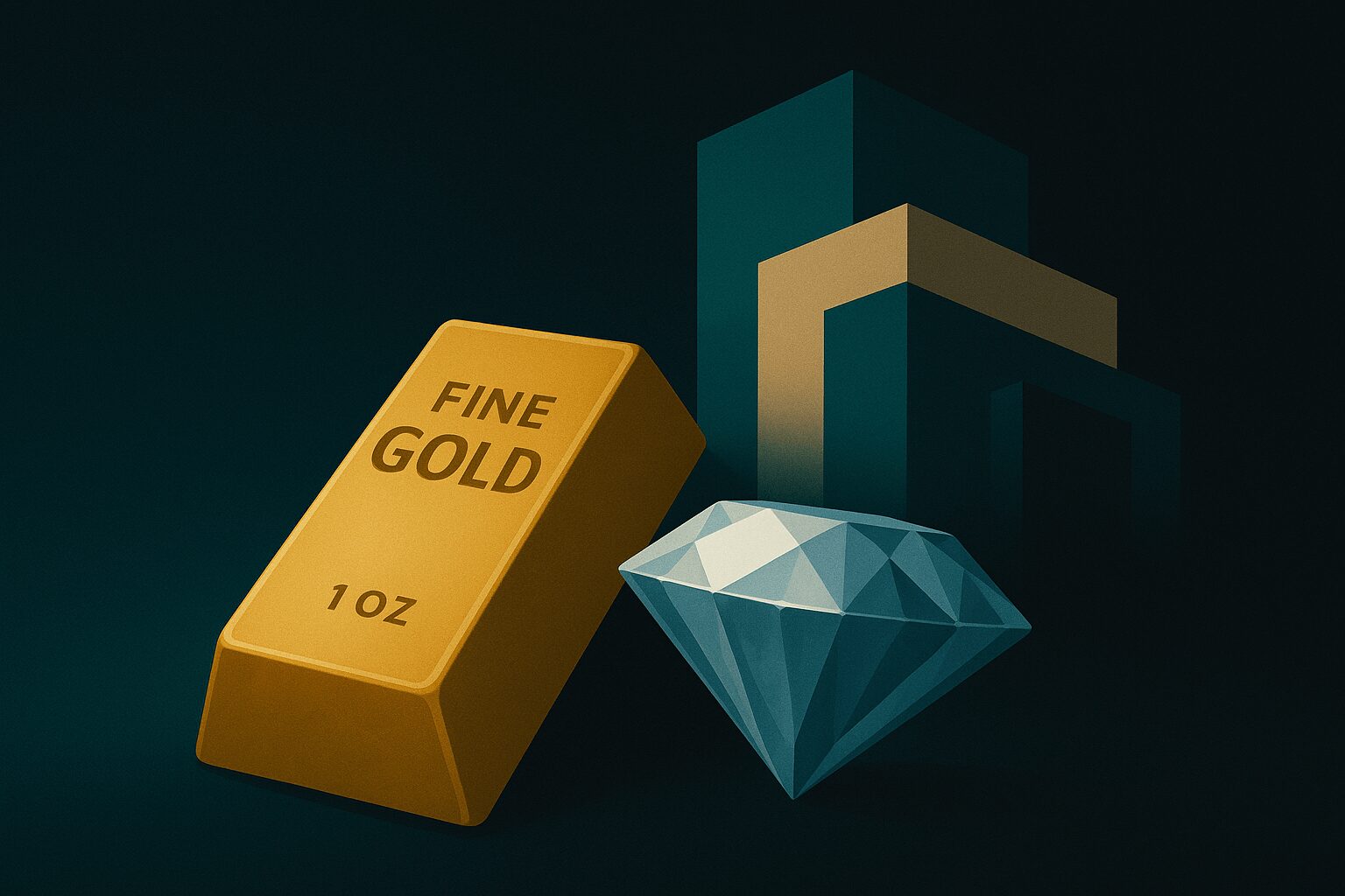 Investire in oro o diamanti